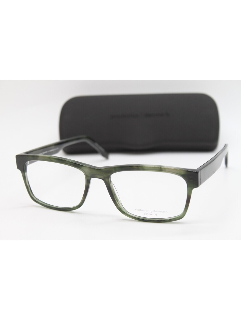NEW PRODESIGN DENMARK GRANDD 1 C. 9534 GREEN AUTHENTIC EYEGLASSES W/CASE 58-18